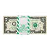 Image 1 : Pack of (100) Consecutive 2013 $2 Federal Reserve STAR Notes San Francisco