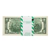 Image 2 : Pack of (100) Consecutive 2013 $2 Federal Reserve STAR Notes San Francisco