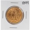 Image 1 : 1899 $10 Liberty Head Eagle Gold Coin