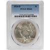 Image 1 : 1934-D $1 Peace Silver Dollar Coin PCGS MS64