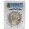 Image 1 : 1879 $1 Morgan Silver Dollar Coin PCGS MS65