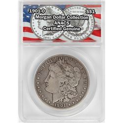 1901-O $1 Morgan Silver Dollar Coin ANACS Certified Genuine