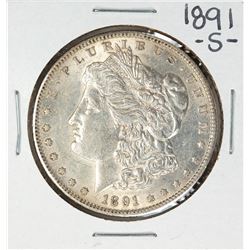 1891-S $1 Morgan Silver Dollar Coin