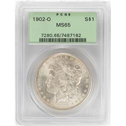 1902-O $1 Morgan Silver Dollar Coin PCGS MS65 OGH
