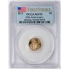 Image 1 : 2011 $5 American Gold Eagle Coin PCGS MS70 First Strike