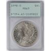 Image 1 : 1898-O $1 Morgan Silver Dollar Coin PCGS MS63 Old Green Rattler
