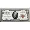 Image 1 : 1929 $10 United National Bank of Cleveland, Ohio CH# 4318 National Currency Note