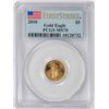 Image 1 : 2010 $5 American Gold Eagle Coin PCGS MS70 First Strike