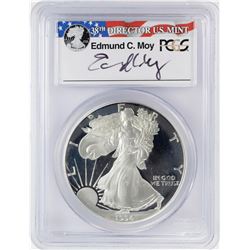 1994-P $1 Proof American Silver Eagle Coin PCGS PR69DCAM Moy Signature