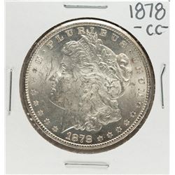 1878-CC $1 Morgan Silver Dollar Coin
