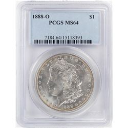 1888-O $1 Morgan Silver Dollar Coin PCGS MS64