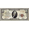 Image 1 : 1929 $10 National Bank of Sistersville, West Virginia CH# 5028 National Currency Note