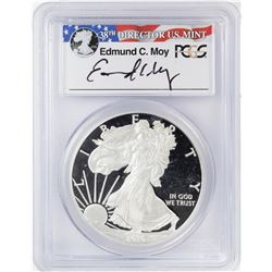 2010-W $1 Proof American Silver Eagle Coin PCGS PR69DCAM Moy Signature