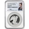 Image 1 : 2016 Winged Liberty High Relief One Ounce Silver Proof Coin NGC Gem Proof w/ Box & COA