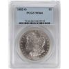 Image 1 : 1882-O $1 Morgan Silver Dollar Coin PCGS MS64