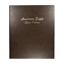 Set of 1986-2018 $1 American Silver Eagle Coins in Dansco Book