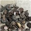 Image 2 : ANTIQUE CASTER WHEEL LOT