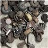Image 3 : ANTIQUE CASTER WHEEL LOT
