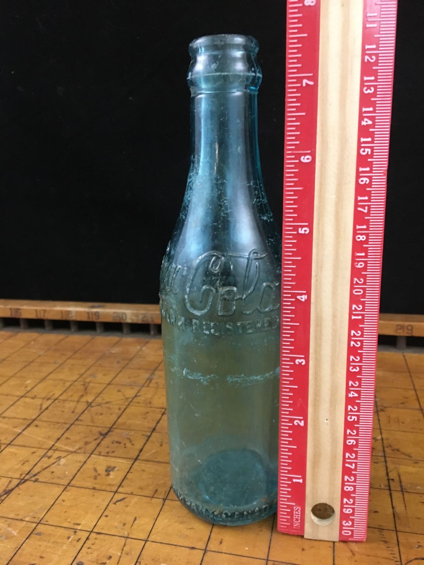STRAIGHT SIDED SCRIPT COCA-COLA BOTTLE