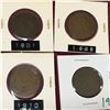 LOT OF CANADA LARGE CENT PENNIES 1901 1909 1910 1911