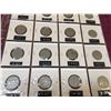 Image 3 : PAGE LOT OF 20 CANADIAN NICKELS BETWEEN 1922 AND 1939
