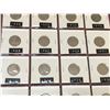 Image 3 : PAGE LOT OF 20 CANADIAN NICKELS BETWEEN 1927 AND 1936
