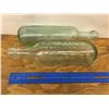 Image 1 : TWO ANTIQUE ROUND BOTTLE BOTTLES