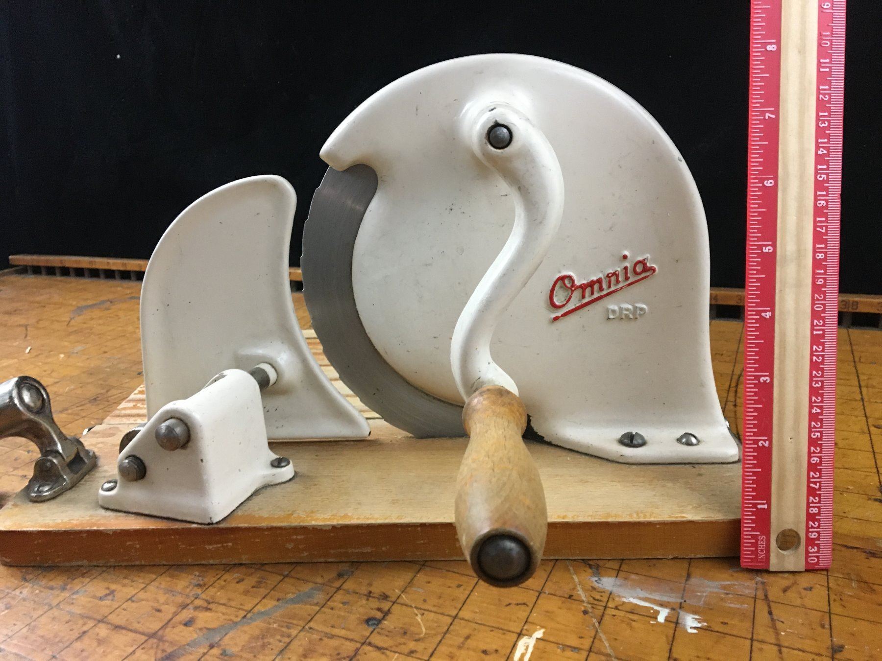 ANTIQUE OMNIA HAND CRANK SLICER GERMANY
