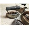 Image 4 : LOT OF SAD IRONS HANDLES TRIVET