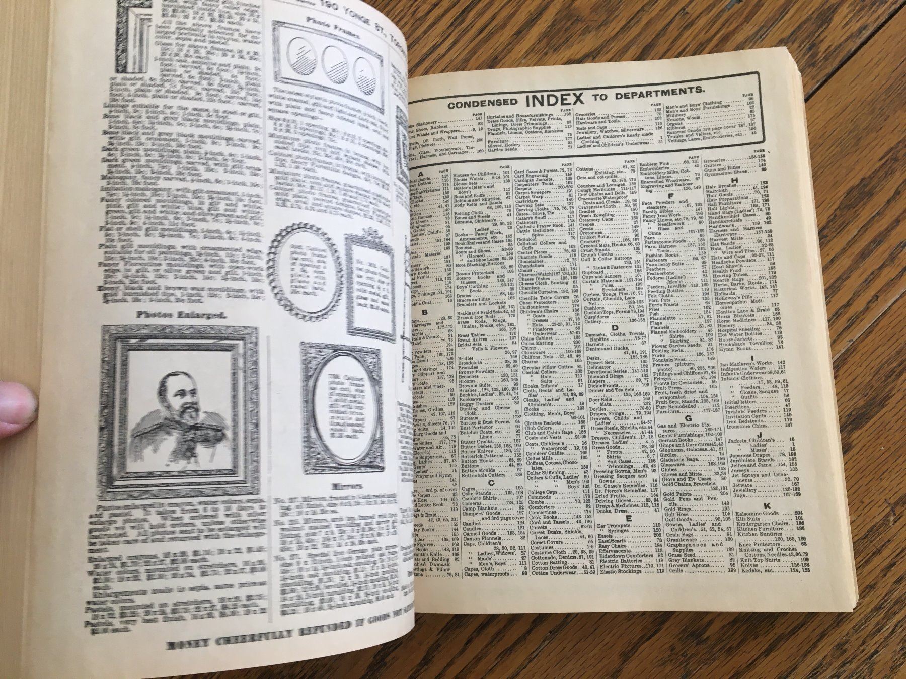 REPRODUCTION 1901 EATONS CATALOGUE