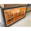 Image 1 : LARGE SHIP WALL HANGING 54" x 30"