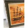 Image 2 : LARGE SHIP WALL HANGING 54" x 30"