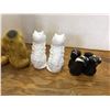 Image 6 : LOT OF VINTAGE ANIMAL SALT AND PEPPER SHAKERS