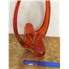 Image 3 : LARGE MARKED CHALET ART GLASS VASE 18"
