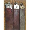 Image 2 : LOT OF 3 ANTIQUE LEATHER SHAVING STROPS