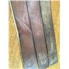 Image 4 : LOT OF 3 ANTIQUE LEATHER SHAVING STROPS