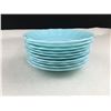 Image 5 : LOT OF 10 VINTAGE PYREX DELPHITE 6" SAUCERS