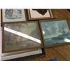 Image 6 : LOT OF FRAMED PIECES LEATHER FACE ART
