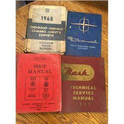 VARIOUS SHOP MANUALS