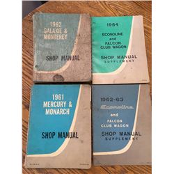 VARIOUS SHOP MANUALS