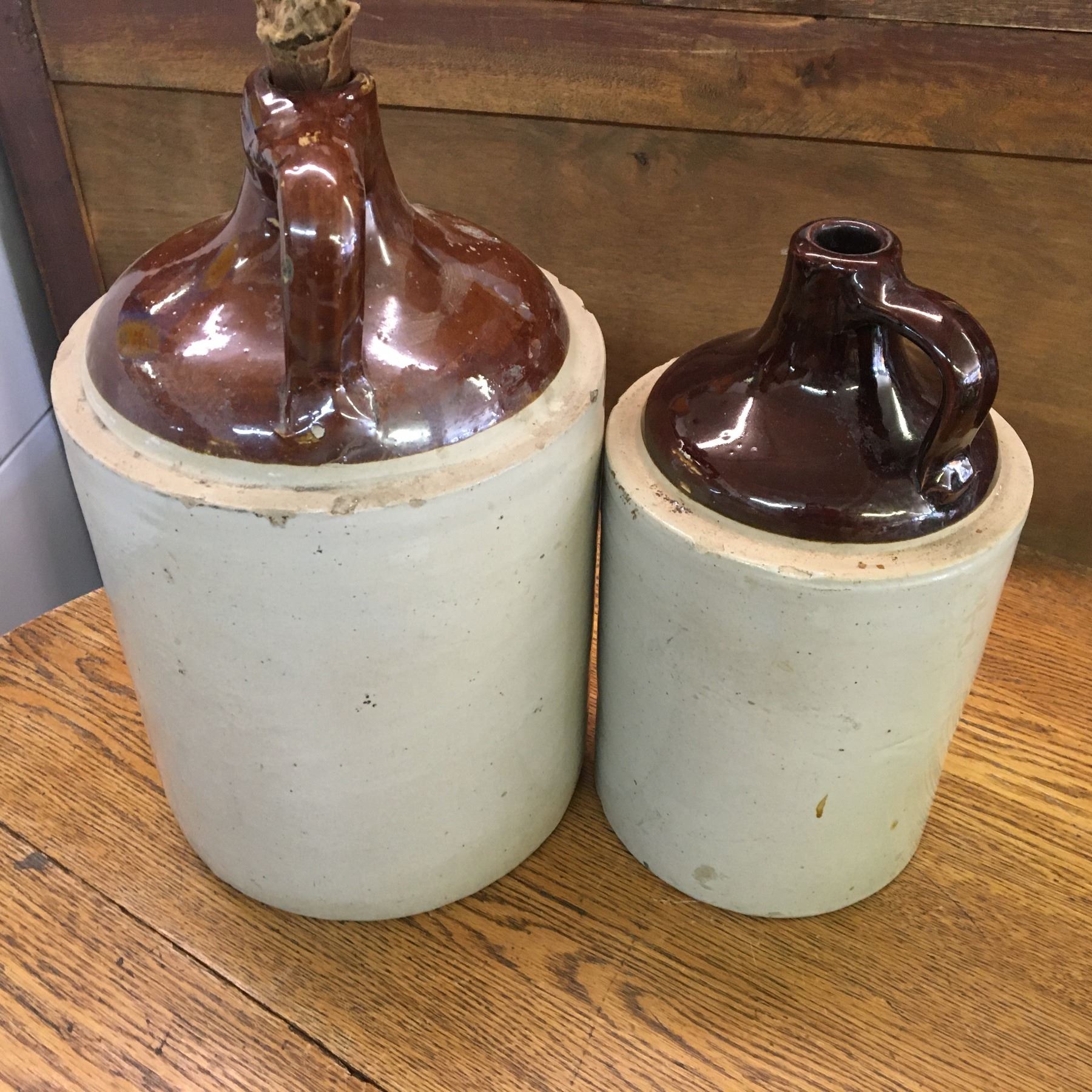 CROCK JUGS MARKED IMPERIAL