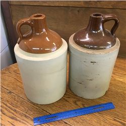 LOT OF TWO CROCK JUGS