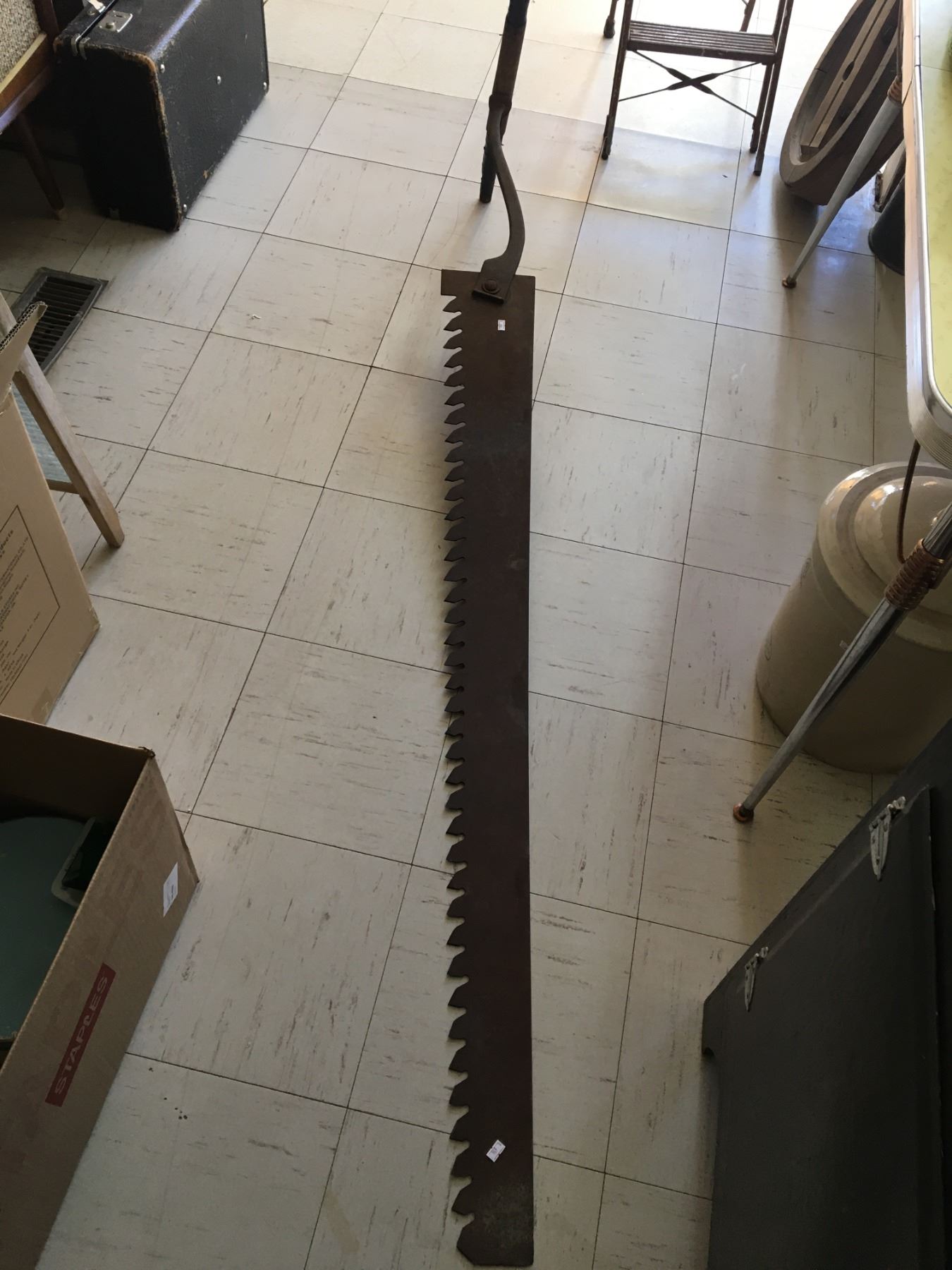 ANTIQUE ICE SAW Schmalz Auctions