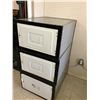 Image 1 : LOT OF 3 STACKER LOCKER PLANT LOCKERS EACH IS 30" x 23 3/4" x 15"