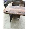 Image 5 : ANTIQUE WOODEN SCHOOL DESK