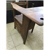 Image 6 : ANTIQUE WOODEN SCHOOL DESK