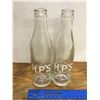 Image 1 : LOT OF 2 H.PS STANDARD MINERAL WATER BOTTLES NORTH BATTLEFORD SASK