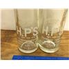 Image 2 : LOT OF 2 H.PS STANDARD MINERAL WATER BOTTLES NORTH BATTLEFORD SASK