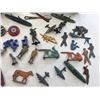 Image 5 : LOT OF ANTIQUE AND VINTAGE TIN AND LEAD TOYS WHISTLES SOLDIERS ETC