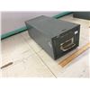 Image 2 : SINGLE DRAWER METAL INDEX CARD DRAWER